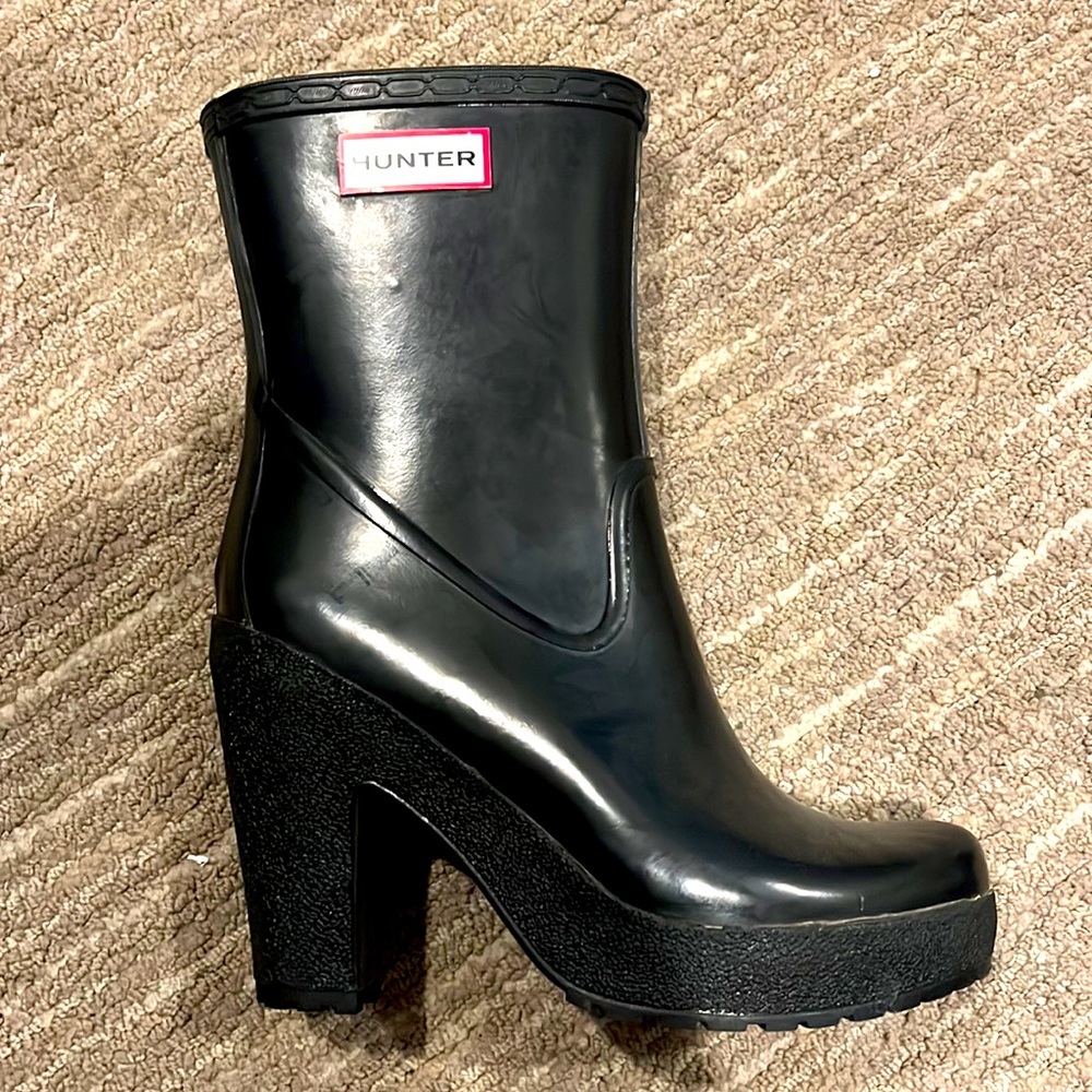 Heeled HUNTER rain boots